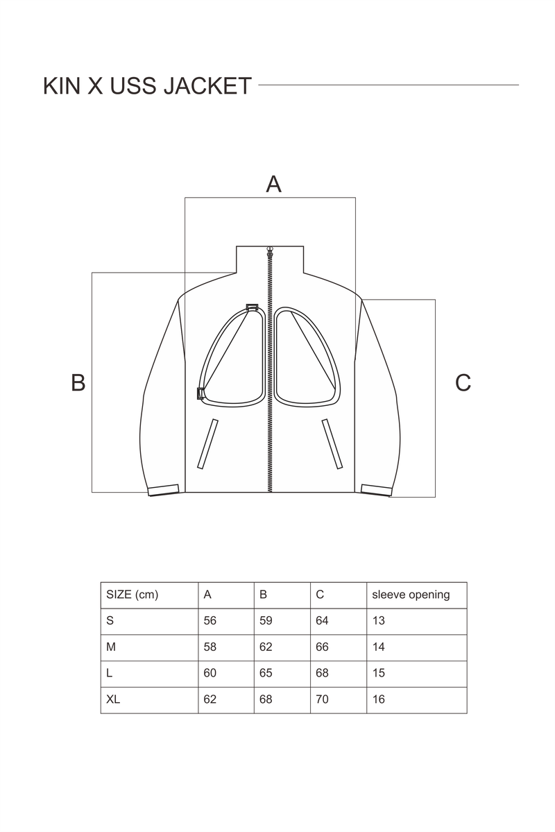 KINSupplies X USS React Jacket